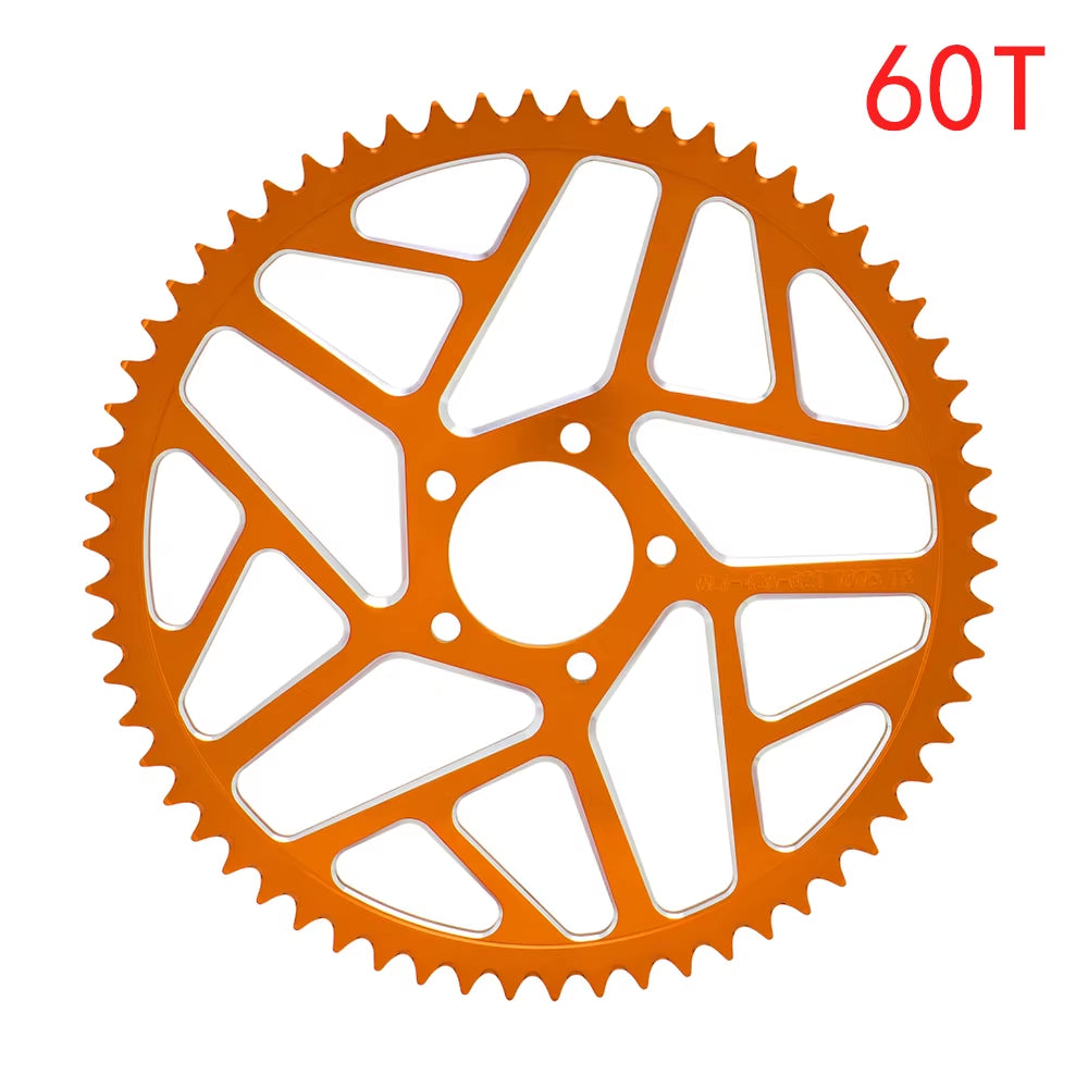 Motorcycle 48T 54T 60T 7075 Aviation Aluminum Alloy Rear Chain Sprocket for Surron Sur-Ron Sur Ron Lightbee X S Segway X160 X260