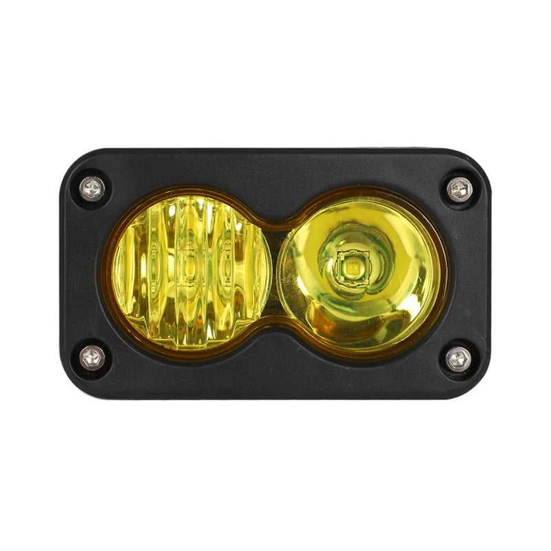 Headlight Switch Yellow Spot Flood Led Pod Combo Kit Set for Sur Ron Sur-Ron Surron Segway Talaria Plug N Play Waterproof
