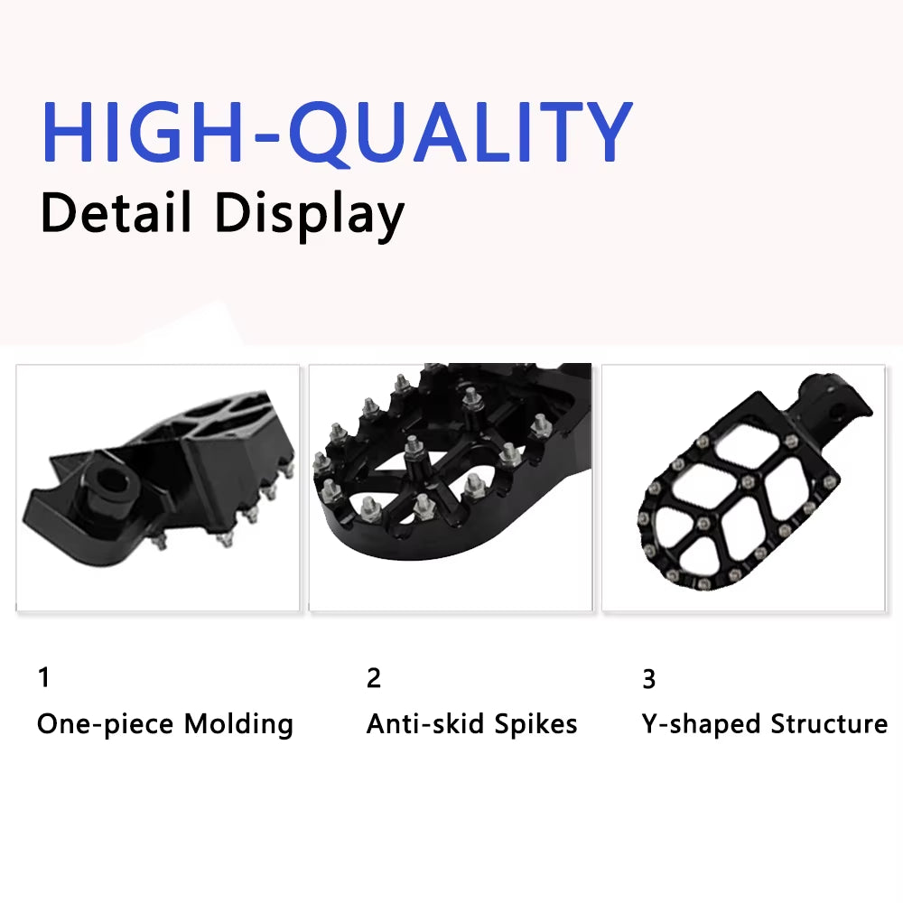 Motorcycle Footpegs Foot Pegs Rests Pedals Footrests for Surron Sur-Ron Light Bee Lightbee Electric Dirt Bike