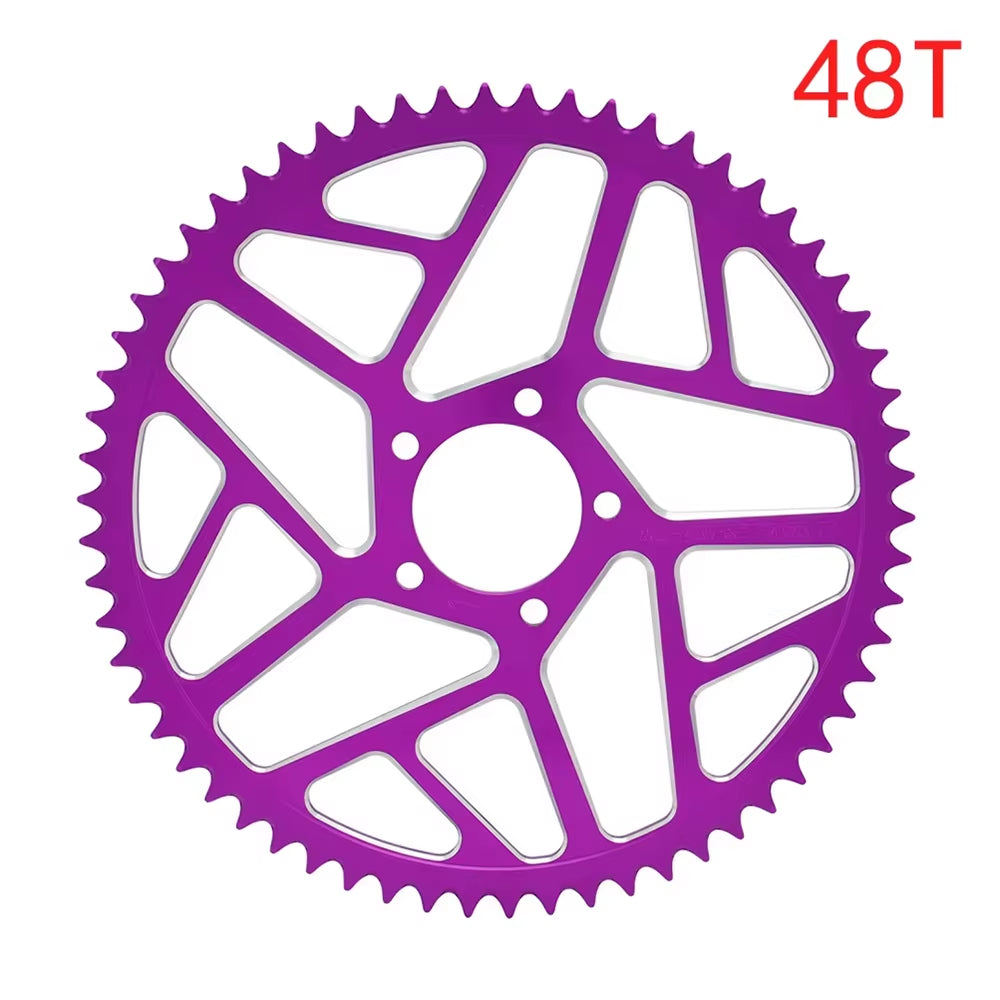 Motorcycle 48T 54T 60T 7075 Aviation Aluminum Alloy Rear Chain Sprocket for Surron Sur-Ron Sur Ron Lightbee X S Segway X160 X260