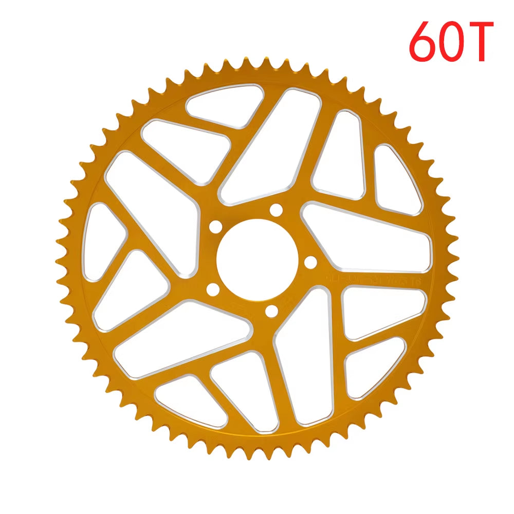 Motorcycle 48T 54T 60T 7075 Aviation Aluminum Alloy Rear Chain Sprocket for Surron Sur-Ron Sur Ron Lightbee X S Segway X160 X260