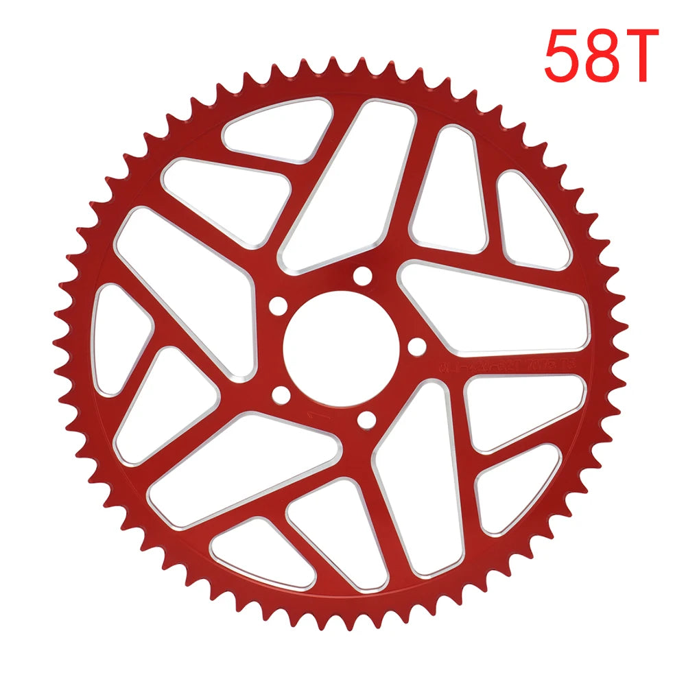 Motorcycle 48T 54T 60T 7075 Aviation Aluminum Alloy Rear Chain Sprocket for Surron Sur-Ron Sur Ron Lightbee X S Segway X160 X260